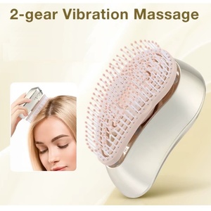 Multi Function Hair Spa Brush <b>Electric</b> <b>Scalp</b> <b>Massager</b> Brush Comb With Atomized Hair Oil Applicator Dispenser for Shiny Hair - Product Image 5