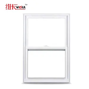 American style upvc double hung window Competitive price windows