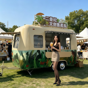 CNCX Caravane Vintage en Acier Inoxydable, Design Personnalisable, Chauffage Intégré pour lancement de projets d'entrepreneurs mondiaux - Product Image 1