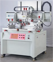 Nueva Máquina de Serigrafía Plana Semiautomática de Alta Velocidad y Múltiples Colores, Impresora de Etiquetas de 1 Estación