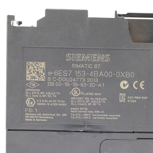คอนโทรลเลอร์ PLC SIMATIC ET200 รุ่น 6ES7153-4BA00-0XB0 พร้อม I/O 16/32/128 ช่อง แรงดันไฟฟ้า 220-240V สำหรับระบบอัตโนมัติในอุตสาหกรรม - Product Image 3