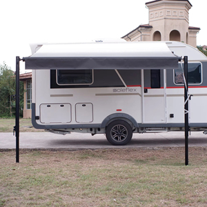 Toldo Retráctil Manual de Lujo para Caravana, de Aleación de Aluminio, Impermeable, Protección Solar, Duradero, para Acampar al Aire Libre, para Autocaravana - Product Image 1