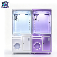 Machine à griffes à monnayeur portable, machine à griffes à poupées, machine de divertissement d'arcade pour la distribution de jouets en peluche, personnalisable, vente en gros