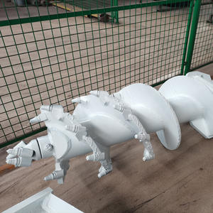 Custom Made Xinfenghua Espiral Drill Rods Pile Driver Vários Modelos Earth Augers Incluindo Correspondência Espiral Drill Bits Core Motor - Product Image 3