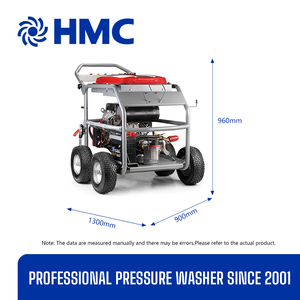 Hidrolavadora a Presión con Motor a Gasolina <span class=keywords><strong>de</strong></span> Cuatro Tiempos y Cilindro Doble en V 500 bar 7200 psi Arranque Eléctrico 4.0 GPM Bomba AR - Product Image 5