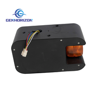 Genhorizon 4130000543 Conjunto de Faros Delanteros 4130000542 M10 Soporte de Tres Puntos Izquierdo y Derecho para Piezas de Cargadora de Ruedas Serie 50