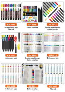 खय थोक 72 रंग स्थायी प्लास्टिक एक्रिलिक पेंट मार्कर पेन रॉक लकड़ी के कैनवास पत्थर के लिए - Product Image 6