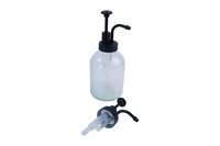 Tête de pompe à savon en acier inoxydable de qualité industrielle, en ABS, avec buse à émulsion à 33 dents pour flacon en verre, pour distributeur de savon