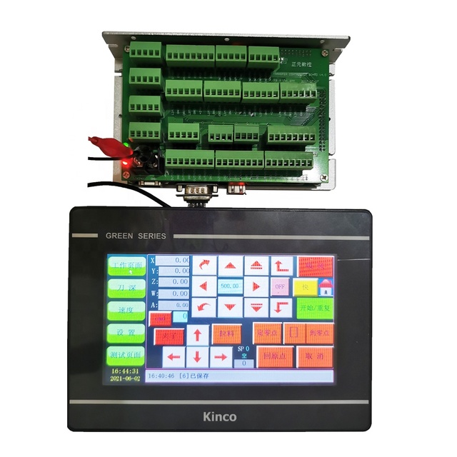 CNC Digital Knife Cutting Machine Controller Mainboard and Panel with 7 Inches Full Touch Screen