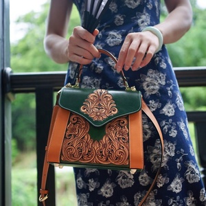 <span class=keywords><strong>2025</strong></span> Mới Nhất Thời Trang Tay Dụng Cụ Da Chính Hãng Ly Hợp Túi Hợp Thời Trang Dây Đeo Vai Phụ Nữ Thiết Kế Phụ Nữ Túi Xách Hoa Bìa - Product Image 6