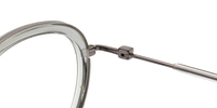 TOP556 Montura de gafas de acetato de oro ovalado de moda, gafas ópticas Retro, gafas graduadas para miopía de colores, gafas de diseñador