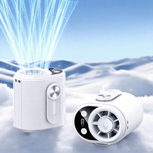 OEM ODM Custom Portable Wearable Bladeless <b>Mini</b> Waist <b>Fan</b> 4000Mah <b>USB</b> Rechargeable for Construction Site Outdoor - Product Image 6