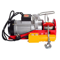 Mini-grue à chaîne électrique PA 1000 500 KG pour fabricants, palan de levage, outils de levage, moteur 110V, petit treuil 220V