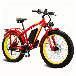 Vélo électrique de montagne intelligent pour adultes, cadre en acier au carbone haute puissance 48V 13Ah, écran LCD, éclairage LED, 7 vitesses, 500W NS-021 - Product Image 1