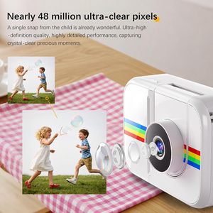 <span class=keywords><strong>Appareil</strong></span> <span class=keywords><strong>photo</strong></span> numérique pour enfants Printcamera avec impression instantanée, papier d'impression 3 couleurs, mini trépied 32 Go, vidéo 48 MP 1080P, pour les enfants de 3 à 12 ans (<span class=keywords><strong>blanc</strong></span>), <span class=keywords><strong>appareil</strong></span> <span class=keywords><strong>photo</strong></span> instantané <span class=keywords><strong>Polaroid</strong></span> - Product Image 4