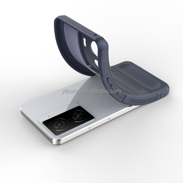 Wholesale Vivo IQOO Z7 Airbag Phone Case Shockproof Matte Soft TPU with Protective Bar Design
