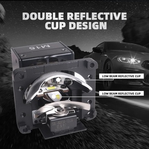 ไฟหน้า LED รุ่นใหม่ Matrix 1.5 นิ้ว M15 สว่างพิเศษ ระบบไฟส่องสว่างยานยนต์ 12 โวลต์ สำหรับรถยนต์ รถจักรยานยนต์ และรถยนต์ทั่วไป - Product Image 4