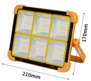 Lámpara Solar de Exterior, Diseño Portátil, Recargable, Multifuncional, con USB, Iluminación de Emergencia - Product Image 3