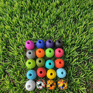 Bán buôn 7cm bóng rỗng Pet bóng chó mèo đồ chơi với răng hung hăng làm sạch Bền phong cách bền vững tính năng - Product Image 2