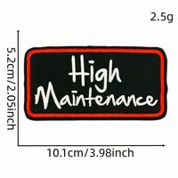 Patch de gang brodé à repasser pour fille, tissu en toile pour décoration de chapeau pour femmes et filles