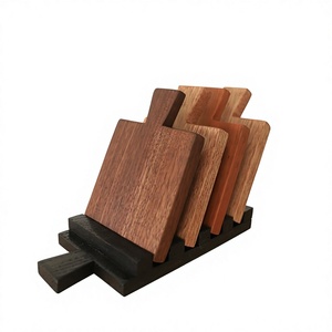 Natural Wood <b>Drink</b> Coasters, Rustic Handmade Wooden Coaster Set for Coffee Cups, Tea Mugs, Wine Glasses, Tumblers and Restaurant - Product Image 3