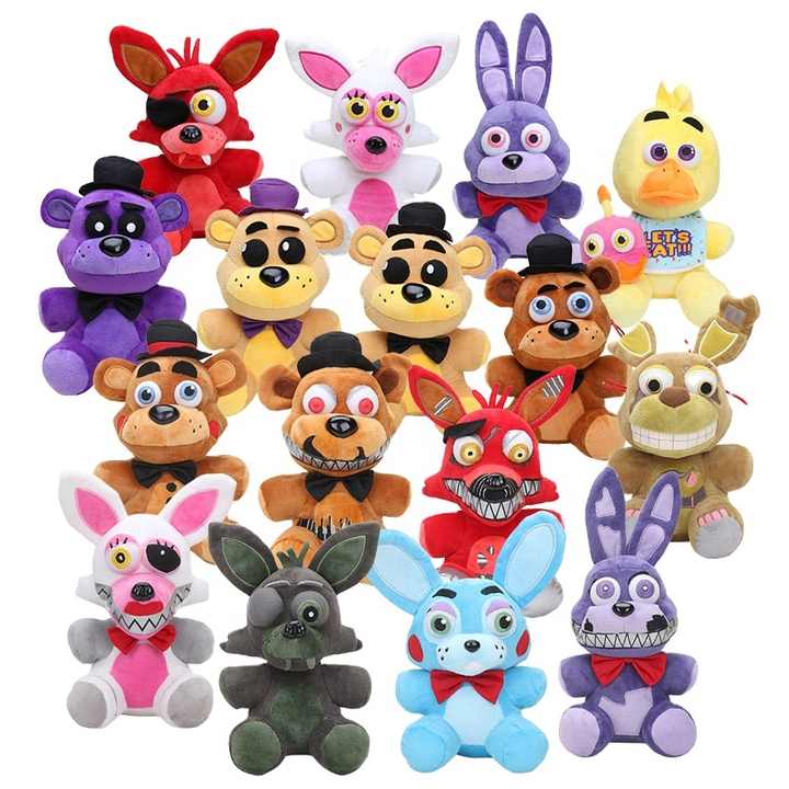 Chica Bonnie Todos Los Peluches De Fnaf Cinco Noches En Freddy
