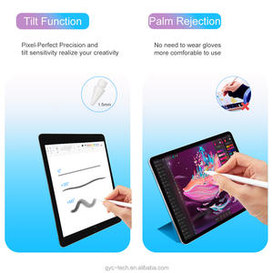 Stylet professionnel pour <span class=keywords><strong>iPad</strong></span> <span class=keywords><strong>avec</strong></span> fonction anti-collision du poignet, écriture fluide, dessin, prise de <span class=keywords><strong>notes</strong></span> - Product Image 5