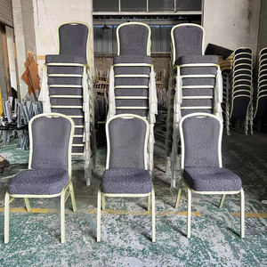 Chaises de banquet en métal pour hôtel, vente chaude, prix de gros - Product Image 2