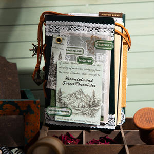 Quaderno a spirale a tema retrò, serie Sketches di Storie, 30 fogli/confezione - Product Image 4