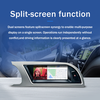 Reproductor Multimedia para Auto con CarPlay Inalámbrico Qualcomm Snapdragon 665 6125 para AUDI A5 S5, Video, GPS, Navegación, Bluetooth, Radio para Auto