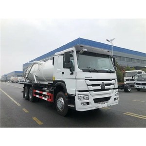 Camion d'aspiration des eaux usées SINOTRUK HOWO neuf, 6x4, 20 m³, camion à vide avec transmission manuelle, moteur diesel 400 CV - Product Image 3