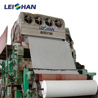 Machine de production de papier rentable pour la fabrication de papier toilette et de papier mouchoir