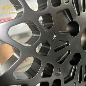 SS forjado 2 piezas 8x6,5 ruedas de plato profundo negras personalizadas para RAM 3500 Ford F250 F350 GMC Sierra 2500 Offroad 22 24 26 28 pulgadas llantas - Product Image 6