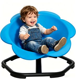 Sedia Girevole Sensoriale per Bambini Autistici, Giocattolo di Equilibrio in Plastica per ADHD, Uso Interno/Esterno - Product Image 1