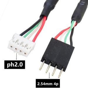 Jst PH2.0 <span class=keywords><strong>Connector</strong></span> Naar 4pin 5pin 2.54Mm <span class=keywords><strong>Dupont</strong></span> Kabel - Product Image 1