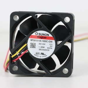 Ventilador Axial de Refrigeración SUNON MF50151VX-1000C-G99 Eléctrico 50x50x15mm 12VDC 100mA 1.38W 7200RPM 18.6 CFM OEM/ODM para Gabinetes e Inversores - Product Image 1