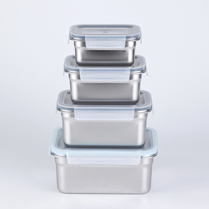 Hộp Đựng Cơm Trưa Bằng Thép Không Gỉ 4 Kích Cỡ Mới Về Hộp Đựng Thực Phẩm Chất Lượng Cao - Product Image 6