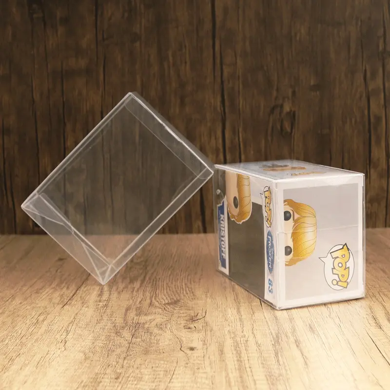 Boîte cadeau personnalisée OEM Boîte pliante transparente Boîte d'emballage transparente en plastique PVC PET acétate