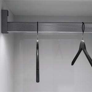 12V <strong>Sensor</strong> <strong>LED</strong> <strong>for</strong> Cabinet Closet Cabinet Accessories Aluminium <strong>Profile</strong> Hanging Rail Rod Wardrobe Light - Product Image 2
