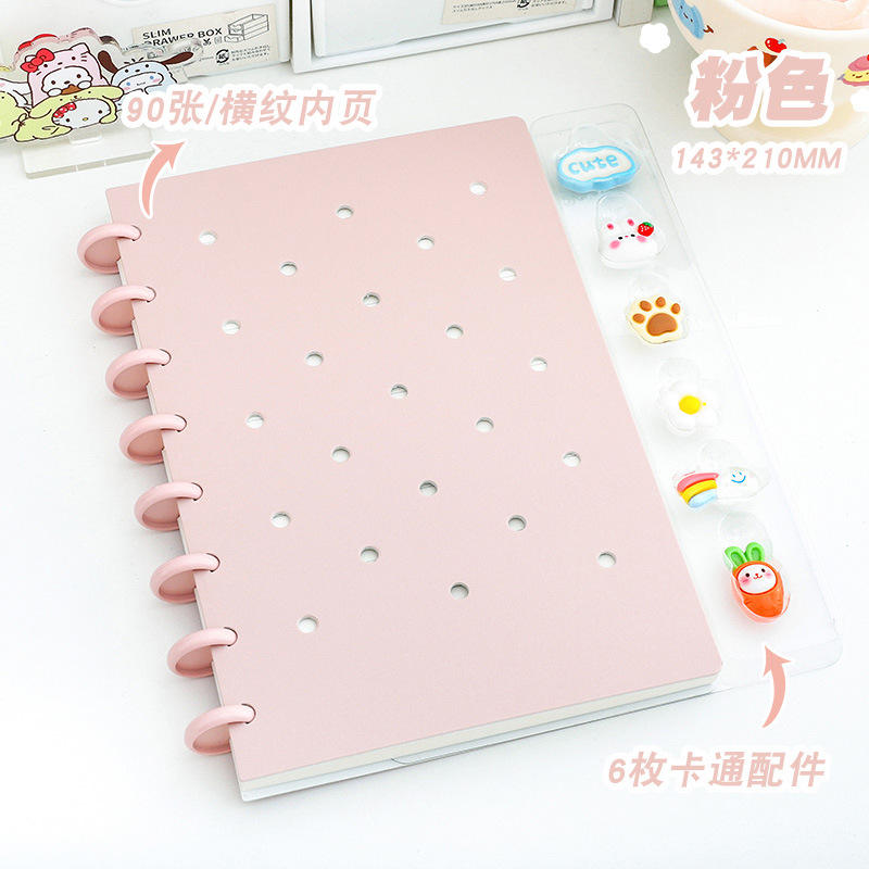 เปลือกหอยสีชมพูฟอง-90 แผ่น-180 หน้า