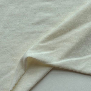 Оптовая продажа, мягкая легкая 70%, полиэстер, 18% искусственный шелк, 8% шерсть, 4%, спандекс, смесь вискозы, шерсть, эластичная трикотажная ткань для нижнего белья, футболки - Product Image 2