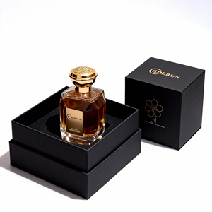 Botella de Perfume de Vidrio Transparente de Lujo, Botellas de Perfume de Vidrio Vacías Personalizadas de 30 ml, 50 ml, 100 ml con Embalaje de Caja de Regalo EN EXISTENCIA - Product Image 2