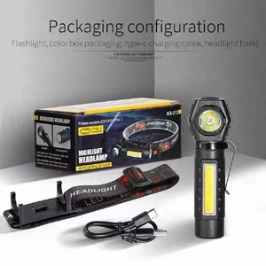 <b>LED</b> Headlamp Rechargeable Bright <b>Light</b> Dimmable Portable Outdoor Camping <b>Work</b> Lamp - Product Image 4