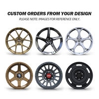 JG 1 pièce, jantes en alliage forgé chromé à 5 branches, 17-22 pouces, PCD 5x114.3 5x120 5x112 pour Tesla BYD Honda Toyota BMW Mercedes Audi