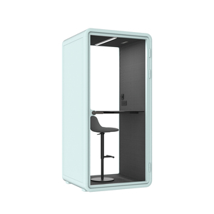 Cabina Acústica Modular Insonorizada Compacta con Ventilación y Luz LED - Product Image 4