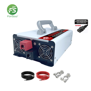 Inversor de Corriente Fonsoul 2700W/6000W con Pantalla LED, DC 12V 24V AC 110V, Portátil, Onda Sinusoidal Pura, para Uso <span class=keywords><strong>Automotriz</strong></span> <span class=keywords><strong>y</strong></span> Doméstico - Product Image 2