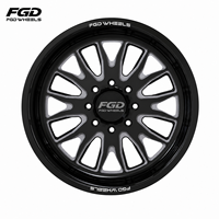 Jantes en aluminium forgées Super Single chromées 20 22 24 26 pouces 8X180 8X170 8x6.5 6X6.5 6x135 pour GMC Duramax Ford Silverado 2500HD