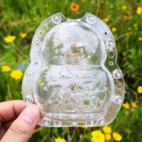 Moule en plastique Transparent réutilisable de 9 CM en forme de Fruits, légumes, Melon, moulage de mise en forme de bouddha, vente en gros