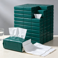 Mouchoirs en papier de haute qualité, 4 plis, épais, en pâte de bois vierge, doux, vente en gros, pas cher, pour hôtel et usage domestique