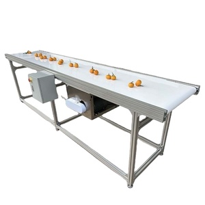 Nastro Trasportatore Industriale in PVC Bianco di Grado Alimentare, Dimensioni Personalizzate per Linee di Assemblaggio Frutta - Product Image 2